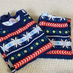 Hanna Andersson festive Patterned Sweater Set, size 160